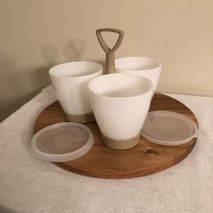 Vintage Tupperware Condiment Set